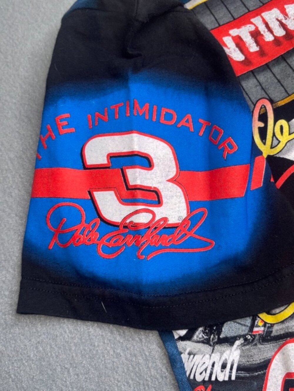 VINTAGE Dale Earnhardt Senior #3 All Over Print Intimidator Nascar Shirt L - Picture 8 of 11